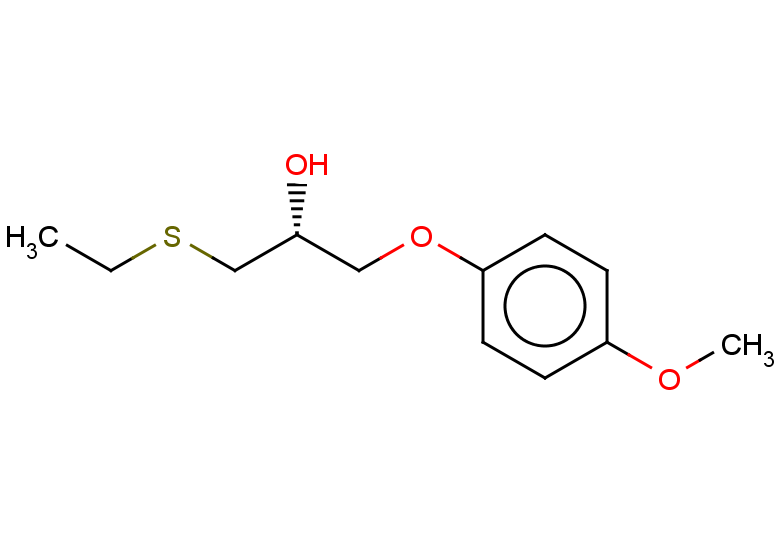 (2R)-1-(ethylsulfanyl)-3-(4-methoxyphenoxy)propan-2-ol