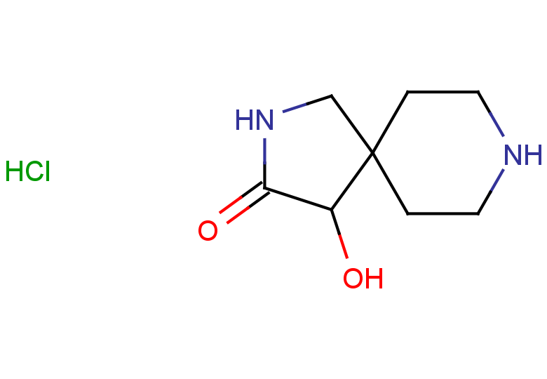 4-hydroxy-2,8-diazaspiro[4.5]decan-3-one hydrochloride