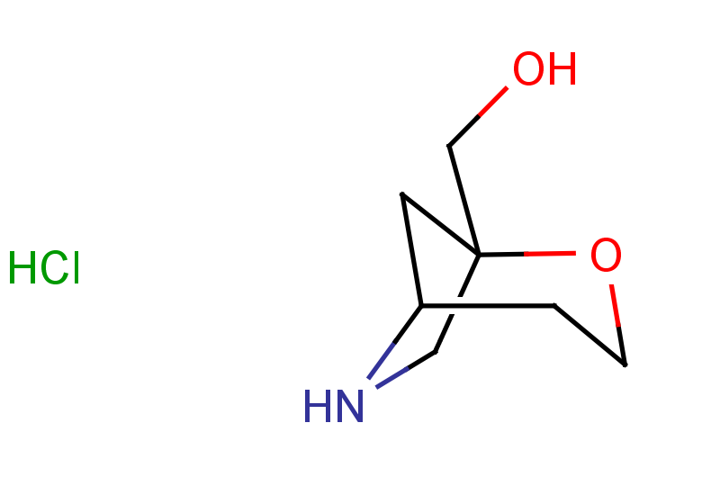 {2-oxa-6-azabicyclo[3.2.1]octan-1-yl}methanol hydrochloride