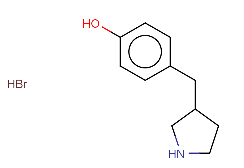 4-[(pyrrolidin-3-yl)methyl]phenol hydrobromide