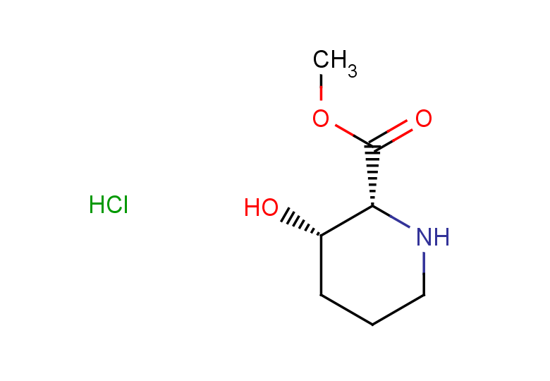 rac-methyl (2R,3S)-3-hydroxypiperidine-2-carboxylate hydrochloride, cis