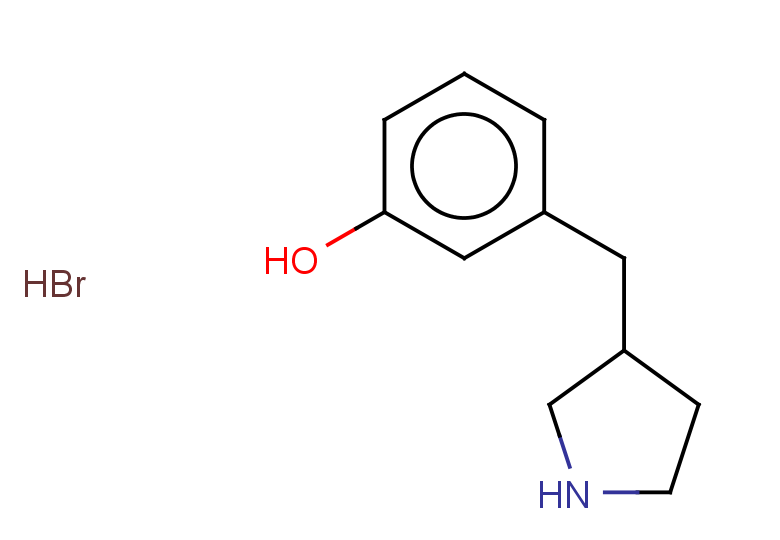 3-[(pyrrolidin-3-yl)methyl]phenol hydrobromide
