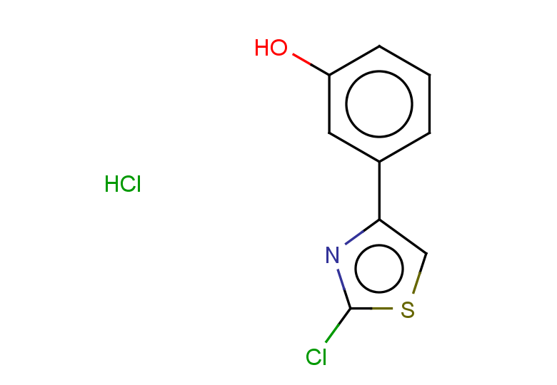 3-(2-chloro-1,3-thiazol-4-yl)phenol hydrochloride