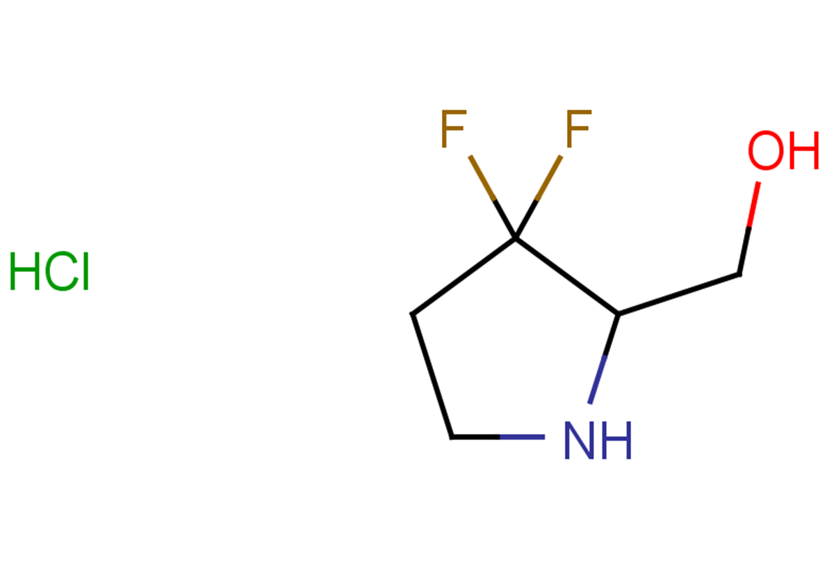 (3,3-difluoropyrrolidin-2-yl)methanol hydrochloride