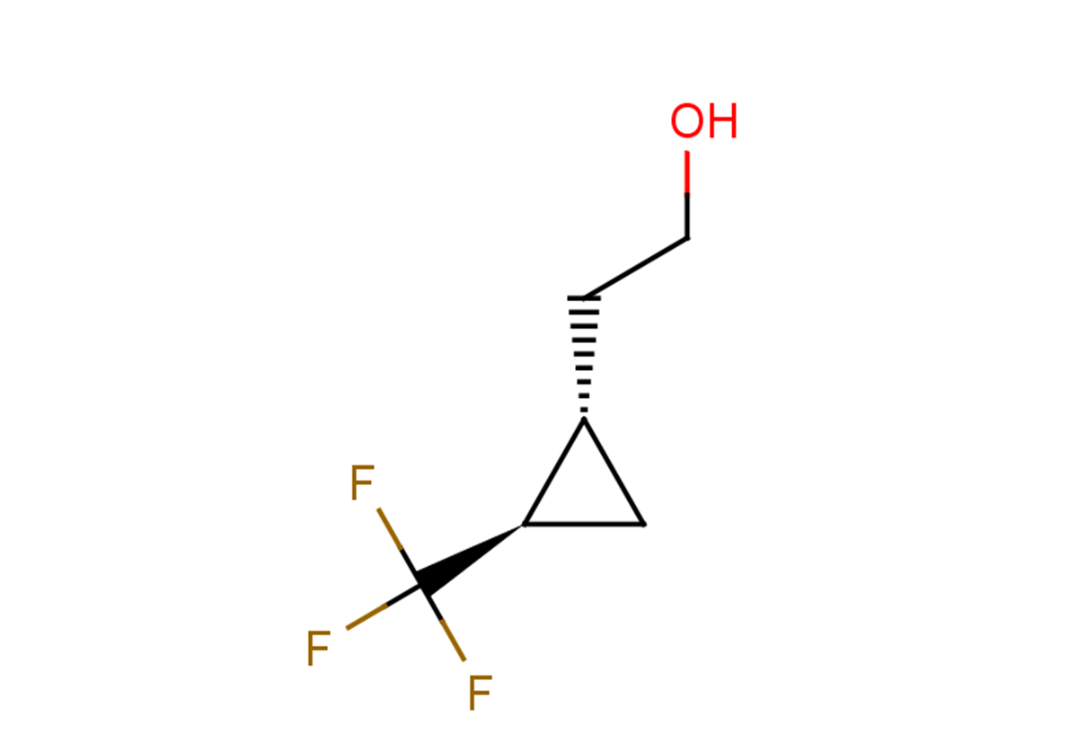 rac-2-[(1R,2S)-2-(trifluoromethyl)cyclopropyl]ethan-1-ol, trans