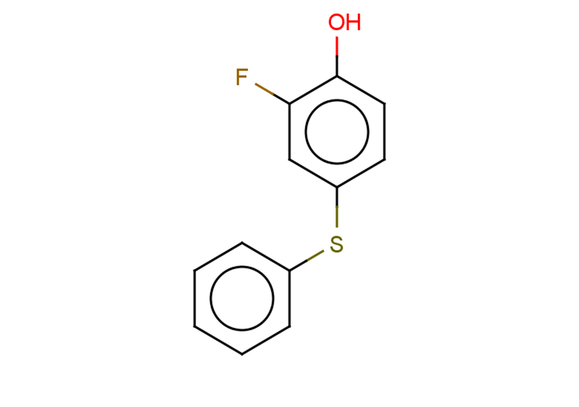 2-fluoro-4-(phenylsulfanyl)phenol