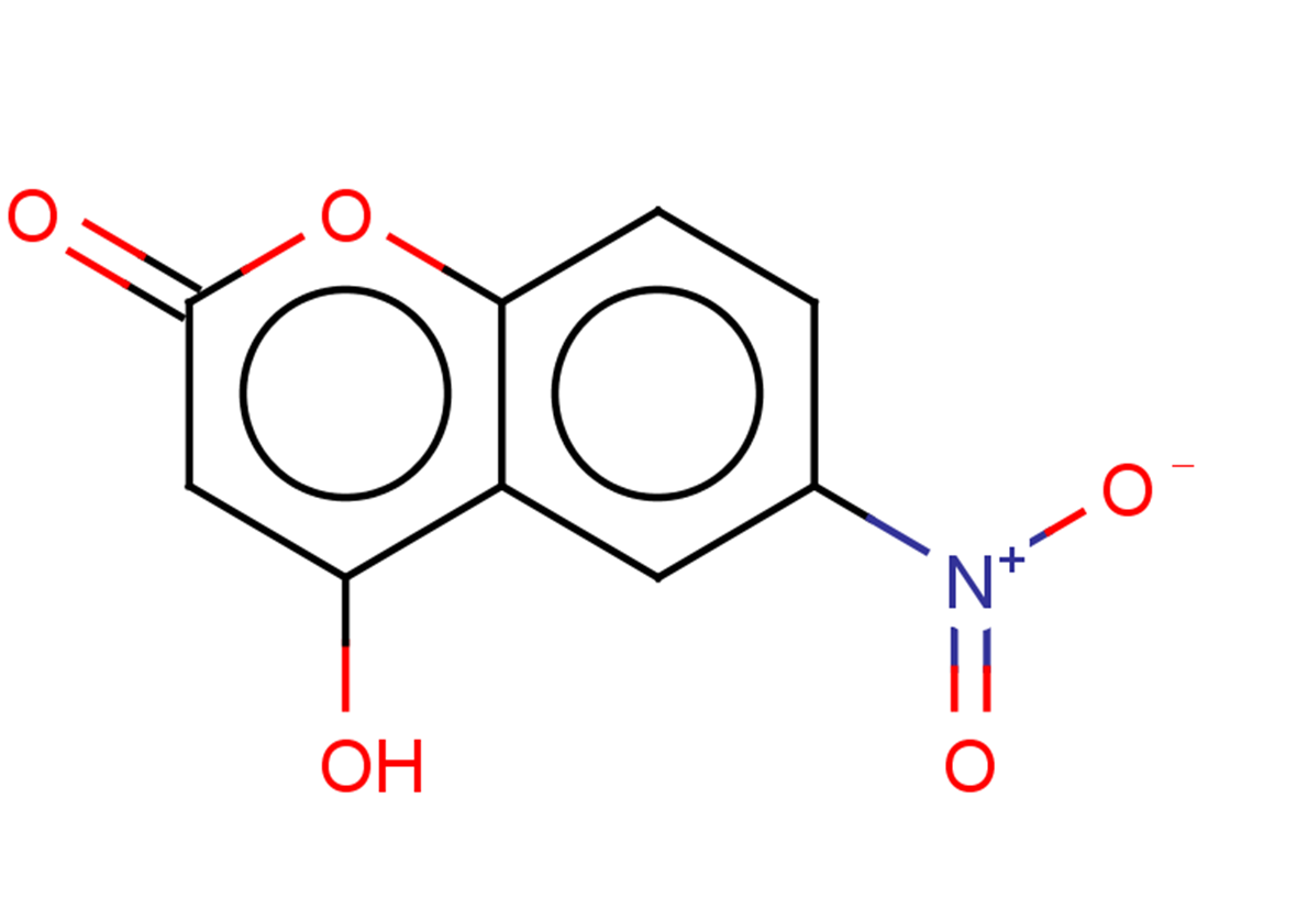 4-hydroxy-6-nitro-2H-chromen-2-one