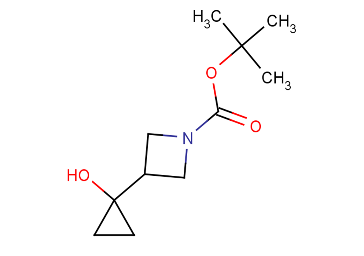 tert-butyl 3-(1-hydroxycyclopropyl)azetidine-1-carboxylate