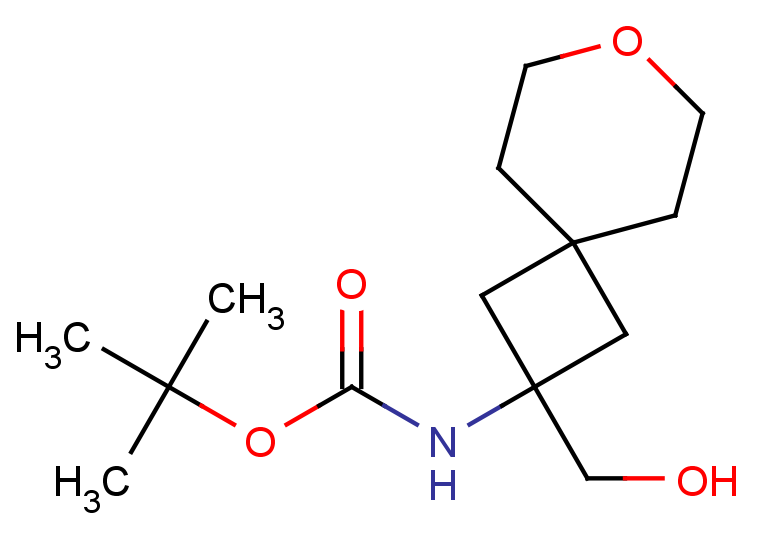tert-butyl N-[2-(hydroxymethyl)-7-oxaspiro[3.5]nonan-2-yl]carbamate
