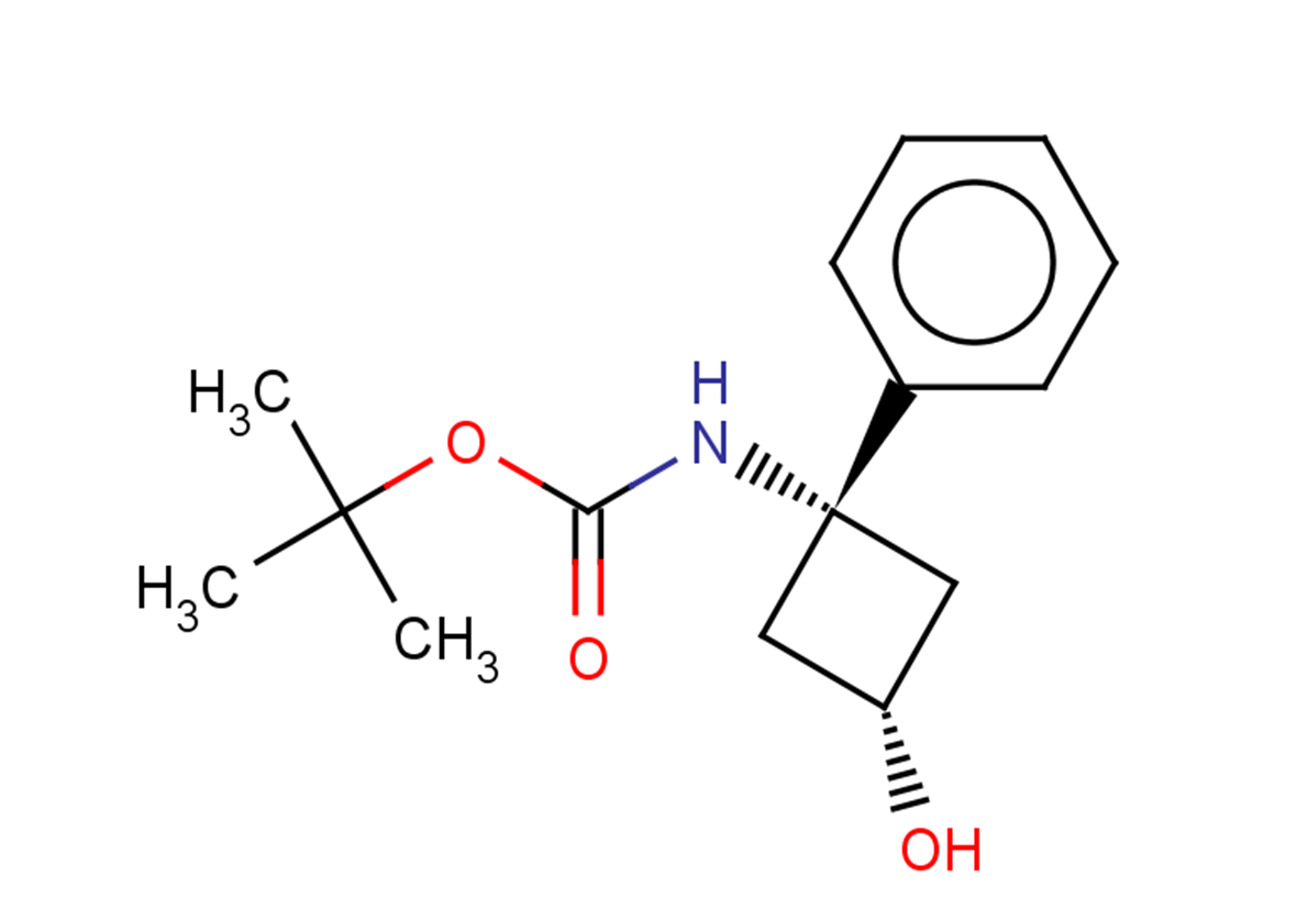 tert-butyl N-[(1s,3s)-3-hydroxy-1-phenylcyclobutyl]carbamate