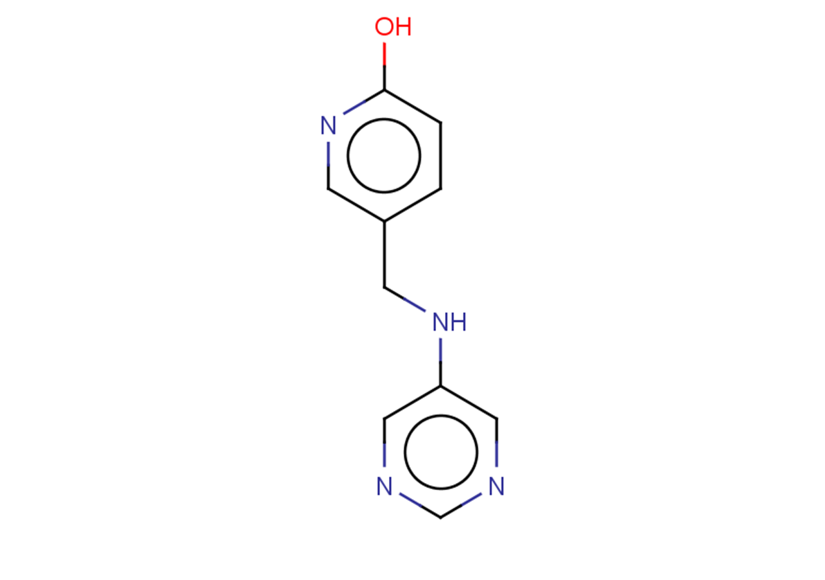 5-{[(pyrimidin-5-yl)amino]methyl}pyridin-2-ol