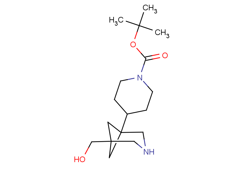 tert-butyl 4-[5-(hydroxymethyl)-3-azabicyclo[3.1.1]heptan-1-yl]piperidine-1-carboxylate