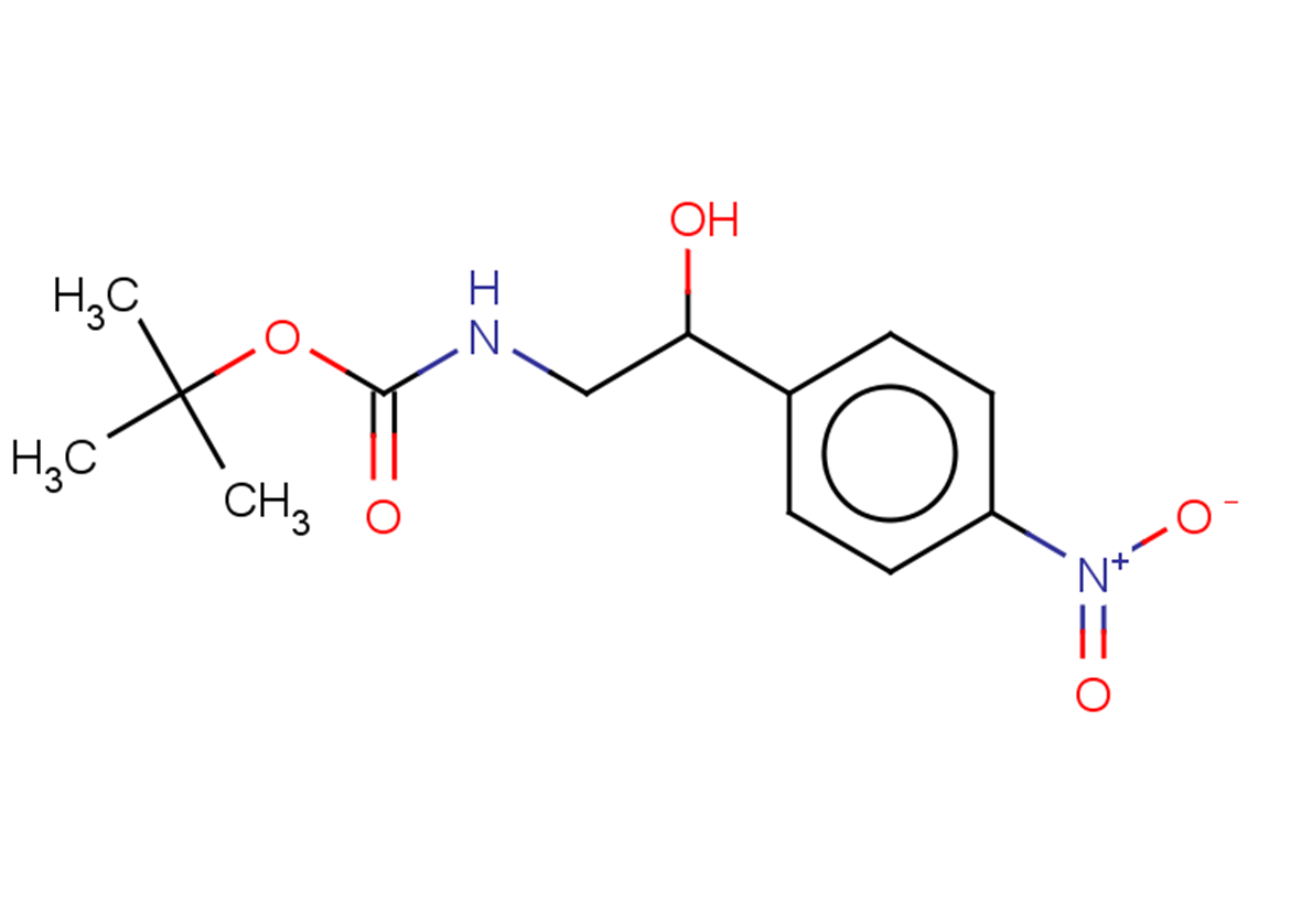 tert-butyl N-[2-hydroxy-2-(4-nitrophenyl)ethyl]carbamate