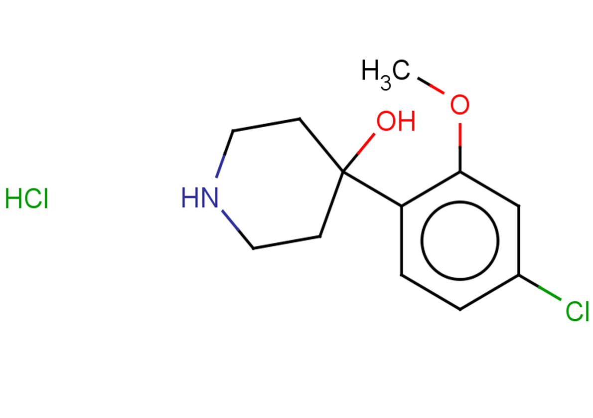 4-(4-chloro-2-methoxyphenyl)piperidin-4-ol hydrochloride