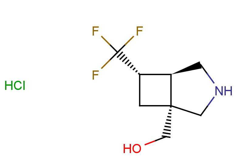 rac-[(1R,5R,6S)-6-(trifluoromethyl)-3-azabicyclo[3.2.0]heptan-1-yl]methanol hydrochloride