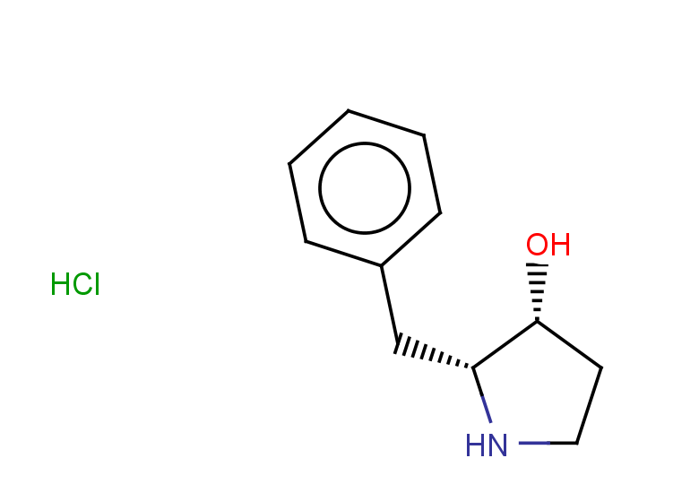 rac-(2R,3R)-2-benzylpyrrolidin-3-ol hydrochloride, cis