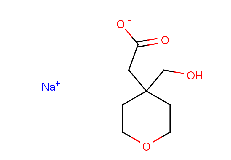 sodium 2-[4-(hydroxymethyl)oxan-4-yl]acetate
