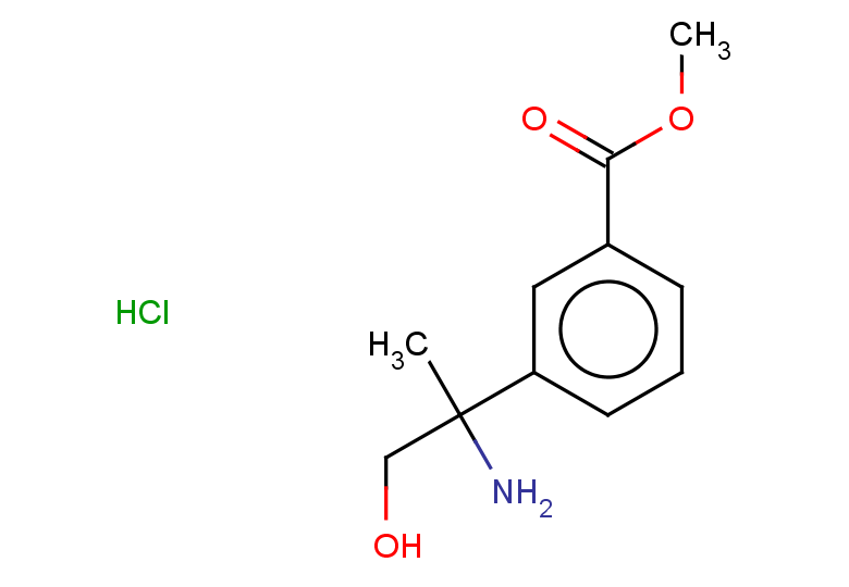methyl 3-(2-amino-1-hydroxypropan-2-yl)benzoate hydrochloride