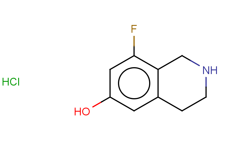 8-fluoro-1,2,3,4-tetrahydroisoquinolin-6-ol hydrochloride