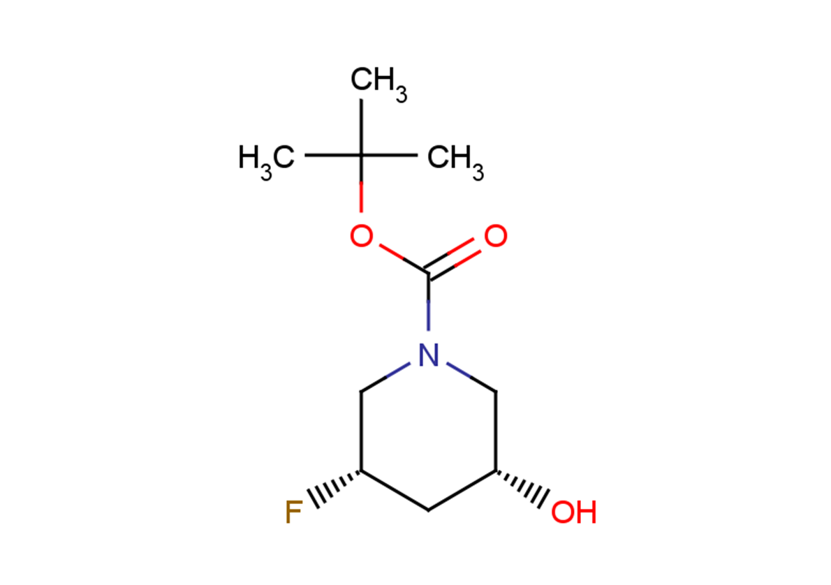 tert-butyl (3S,5R)-3-fluoro-5-hydroxypiperidine-1-carboxylate