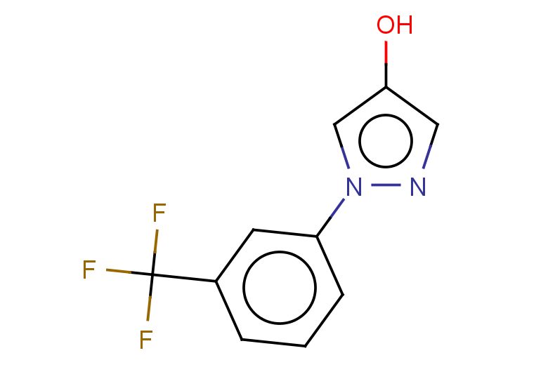 1-[3-(trifluoromethyl)phenyl]-1H-pyrazol-4-ol