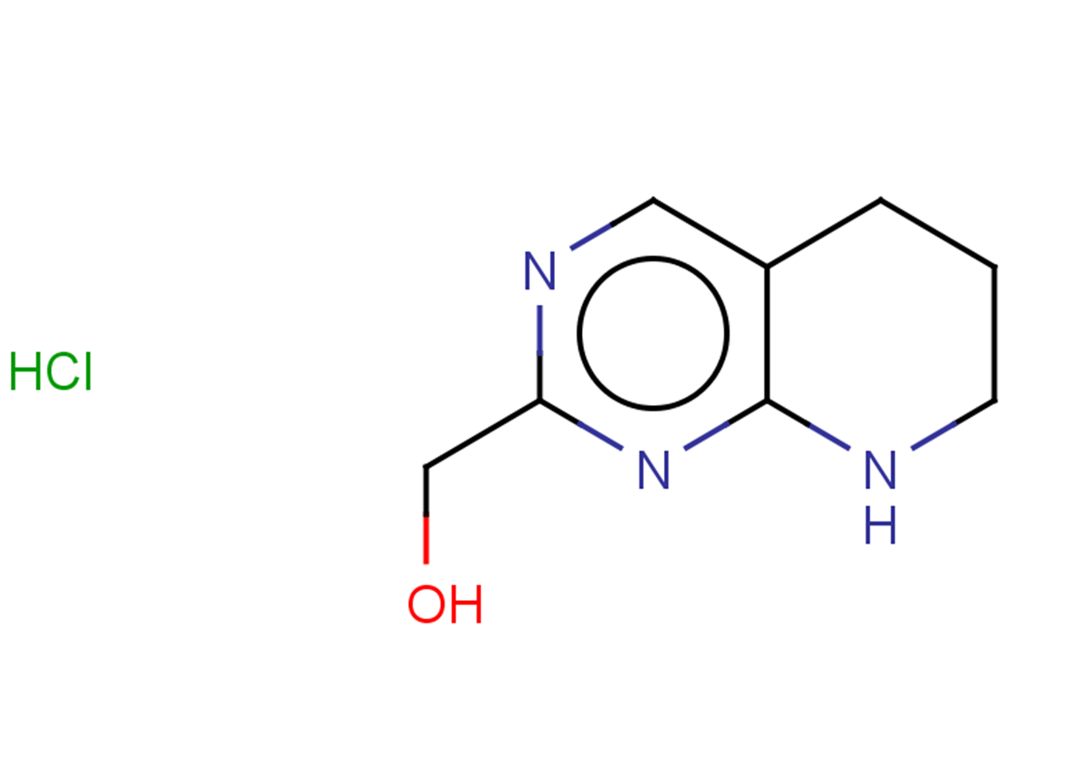 {5H,6H,7H,8H-pyrido[2,3-d]pyrimidin-2-yl}methanol hydrochloride