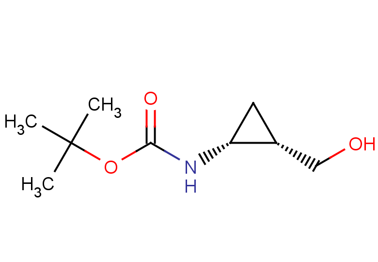rac-tert-butyl N-[(1R,2S)-2-(hydroxymethyl)cyclopropyl]carbamate, cis