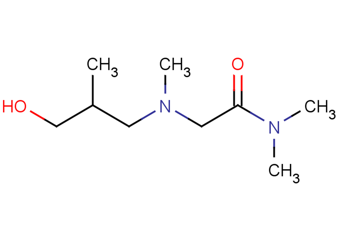 2-[(3-hydroxy-2-methylpropyl)(methyl)amino]-N,N-dimethylacetamide