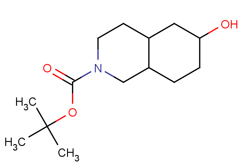 tert-butyl 6-hydroxy-decahydroisoquinoline-2-carboxylate