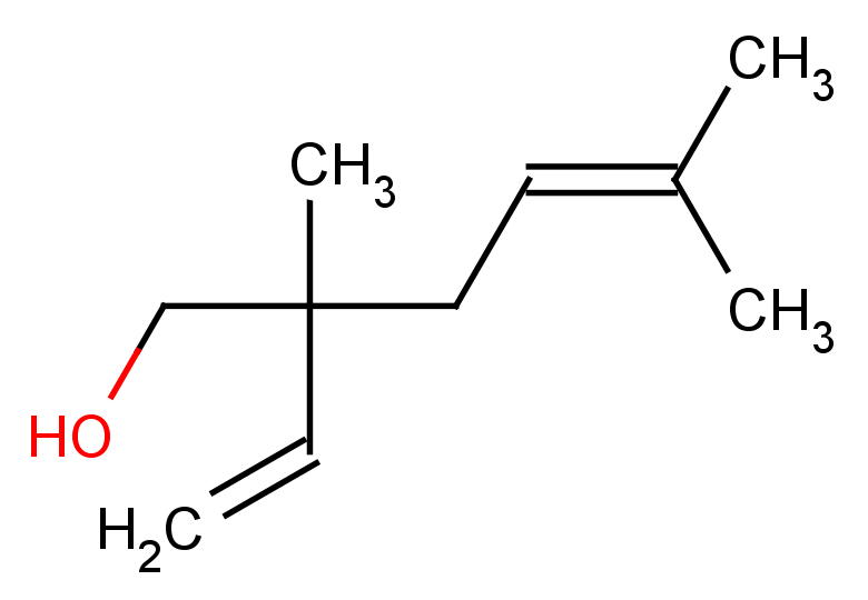 2-ethenyl-2,5-dimethylhex-4-en-1-ol
