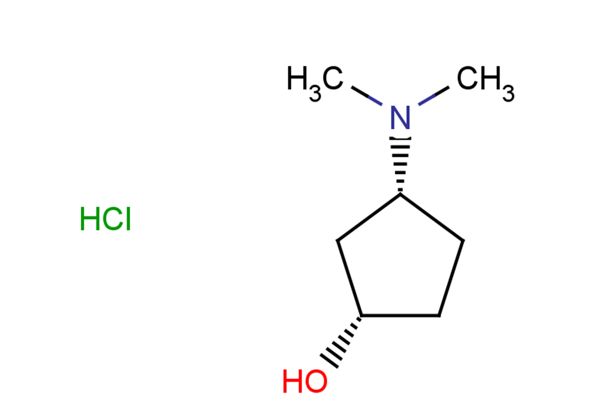 rac-(1R,3S)-3-(dimethylamino)cyclopentan-1-ol hydrochloride, cis