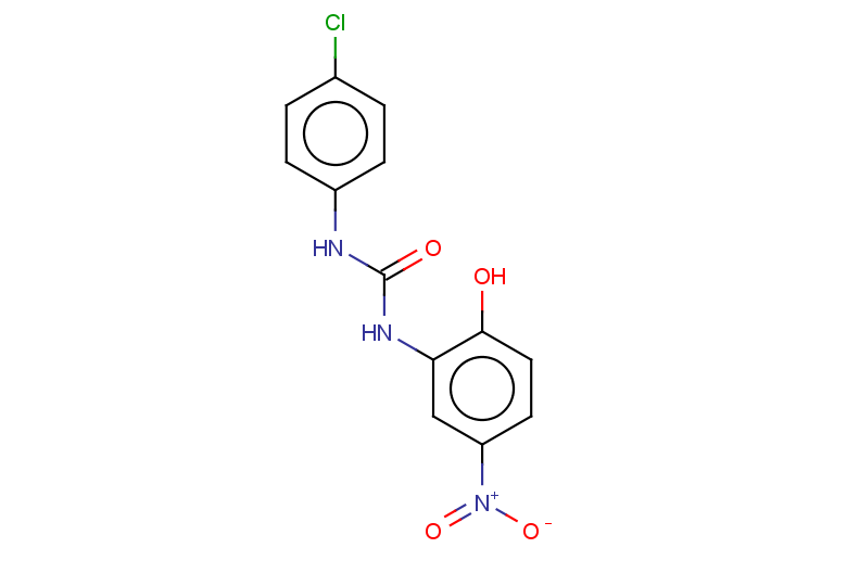 1-(4-chlorophenyl)-3-(2-hydroxy-5-nitrophenyl)urea