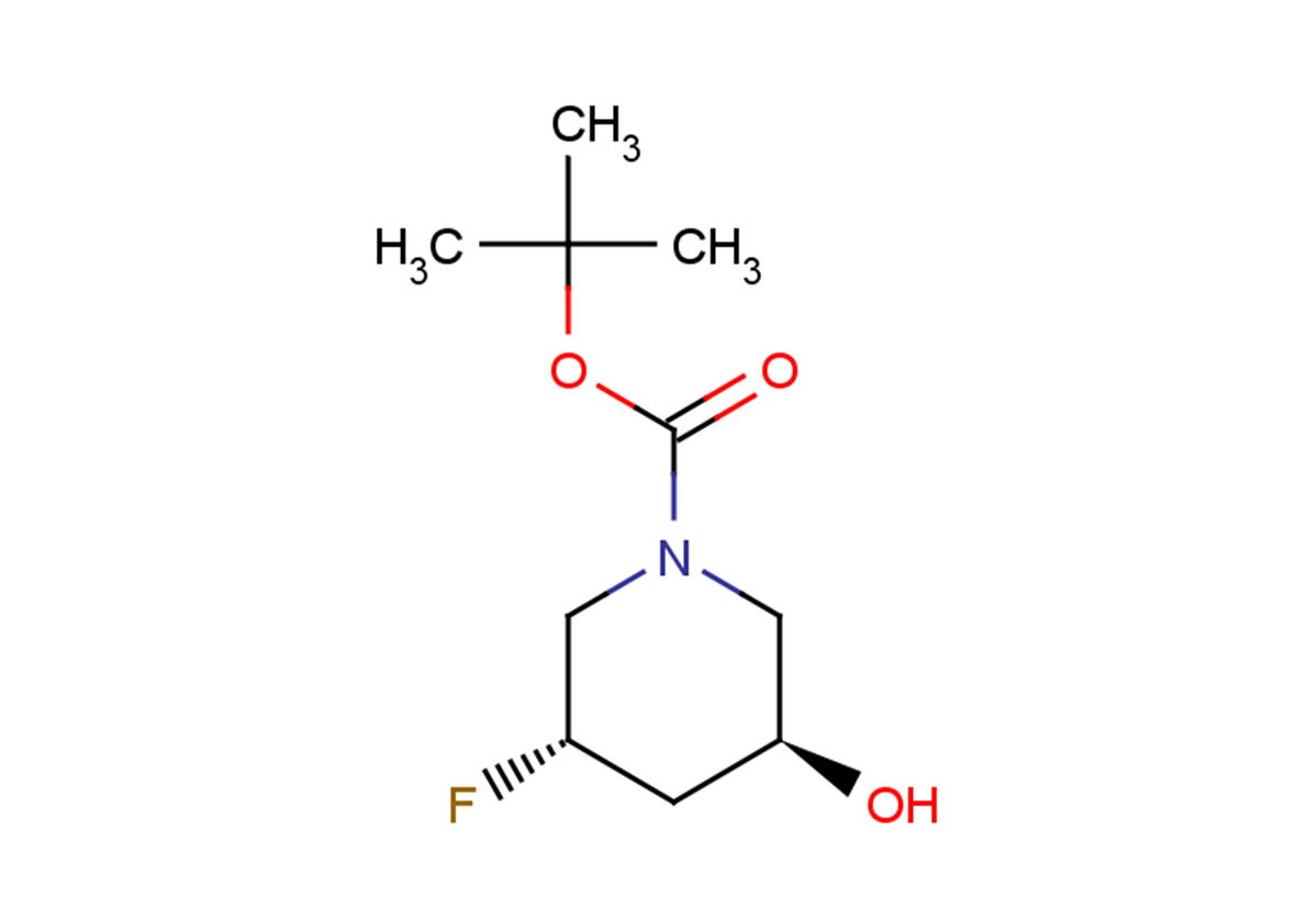tert-butyl (3S,5S)-3-fluoro-5-hydroxypiperidine-1-carboxylate