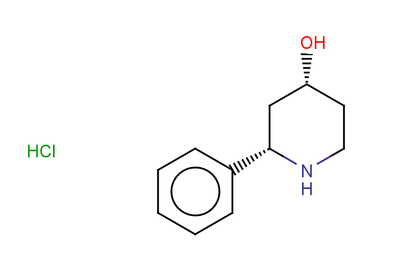rac-(2R,4S)-2-phenylpiperidin-4-ol hydrochloride, cis