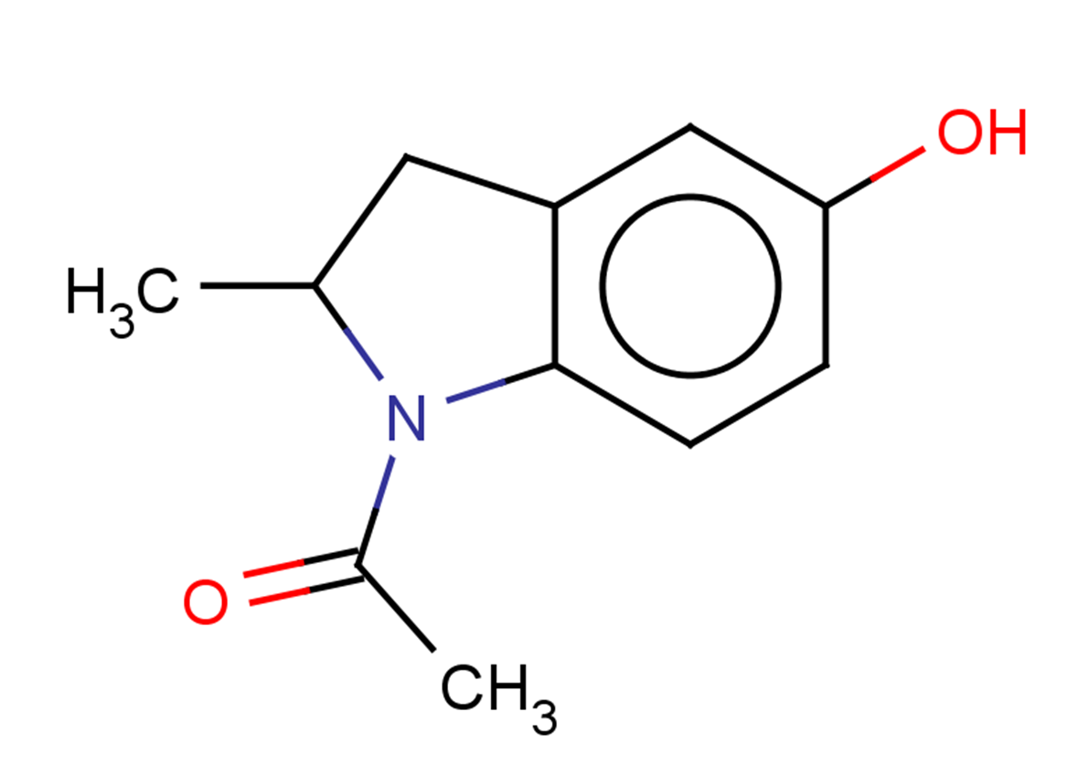 1-(5-hydroxy-2-methyl-2,3-dihydro-1H-indol-1-yl)ethan-1-one