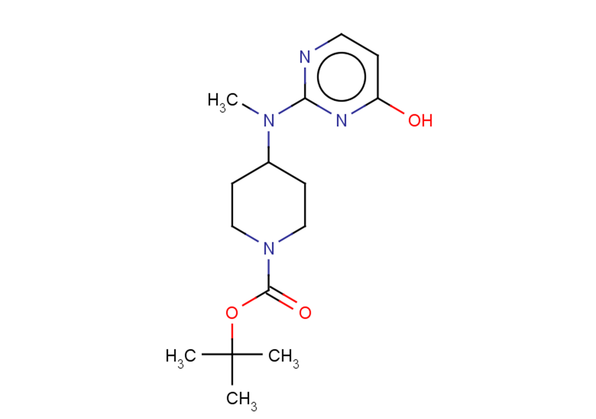tert-butyl 4-[(4-hydroxypyrimidin-2-yl)(methyl)amino]piperidine-1-carboxylate