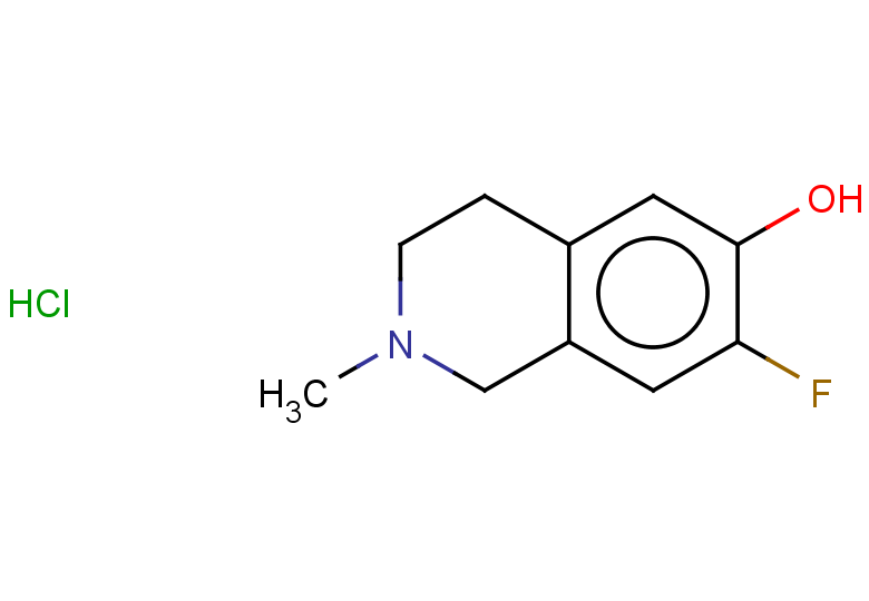 7-fluoro-2-methyl-1,2,3,4-tetrahydroisoquinolin-6-ol hydrochloride