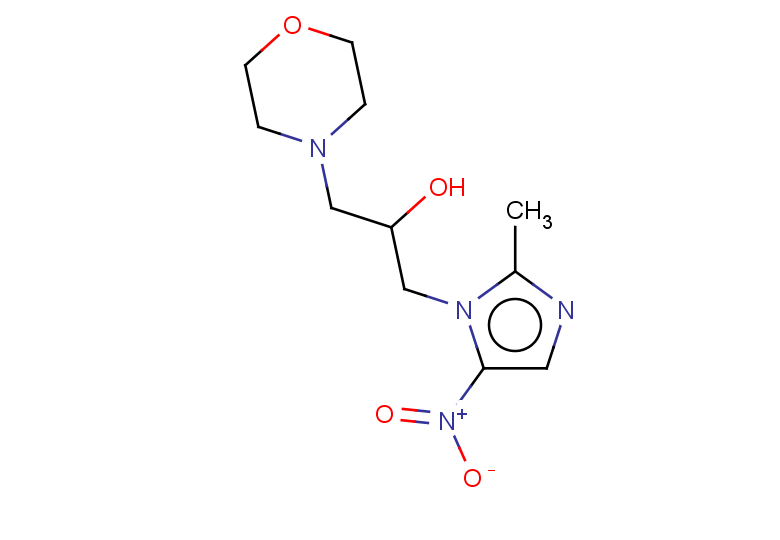 1-(2-methyl-5-nitro-1H-imidazol-1-yl)-3-(morpholin-4-yl)propan-2-ol