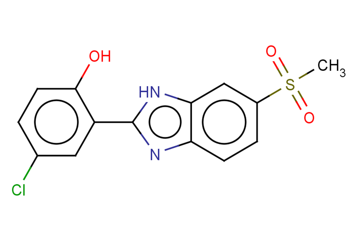4-chloro-2-(6-methanesulfonyl-1H-1,3-benzodiazol-2-yl)phenol