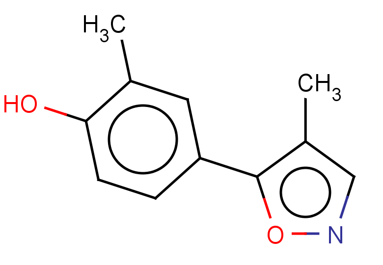 2-methyl-4-(4-methyl-1,2-oxazol-5-yl)phenol