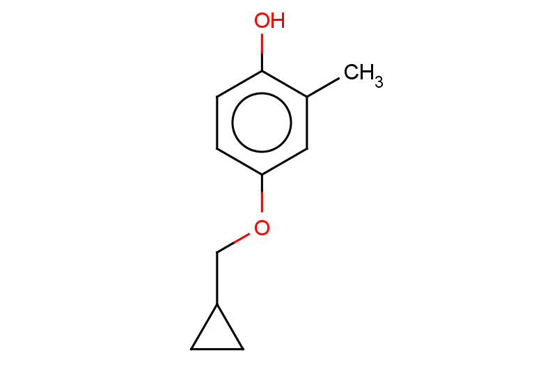 4-(cyclopropylmethoxy)-2-methylphenol