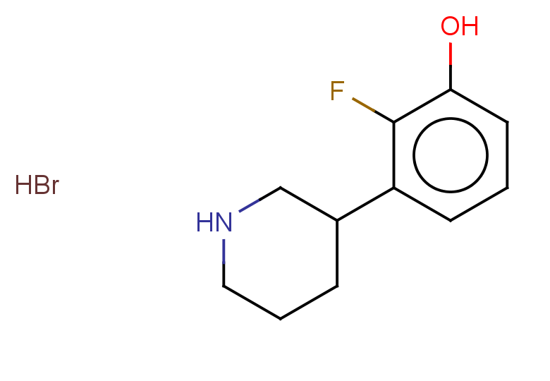 2-fluoro-3-(piperidin-3-yl)phenol hydrobromide