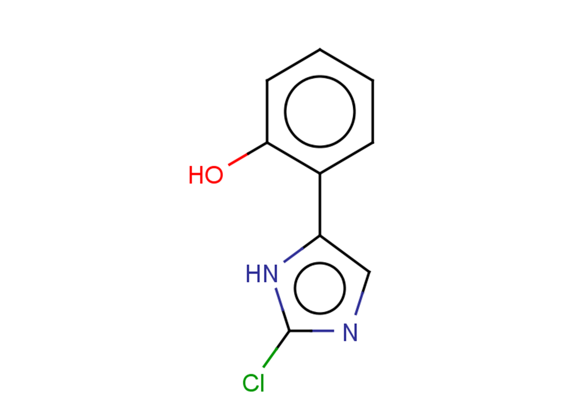 2-(2-chloro-1H-imidazol-5-yl)phenol