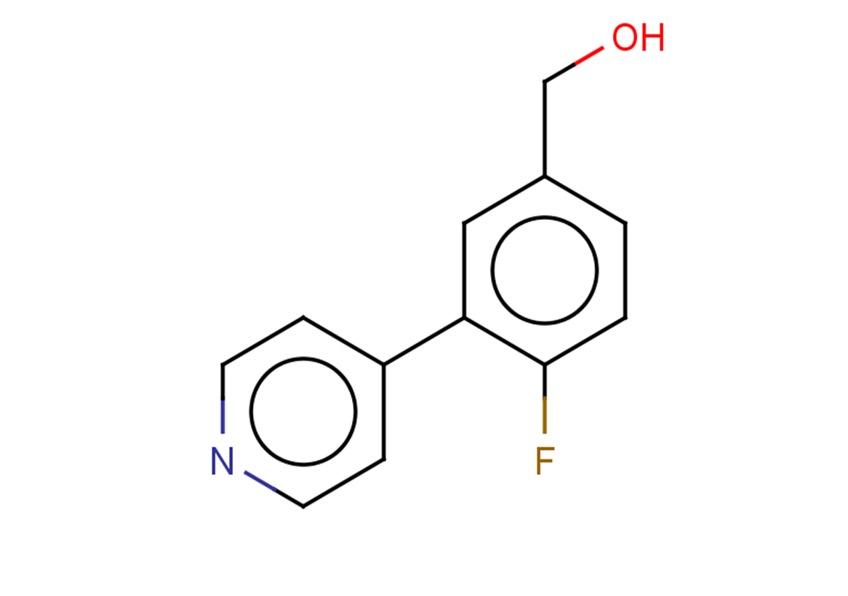[4-fluoro-3-(pyridin-4-yl)phenyl]methanol