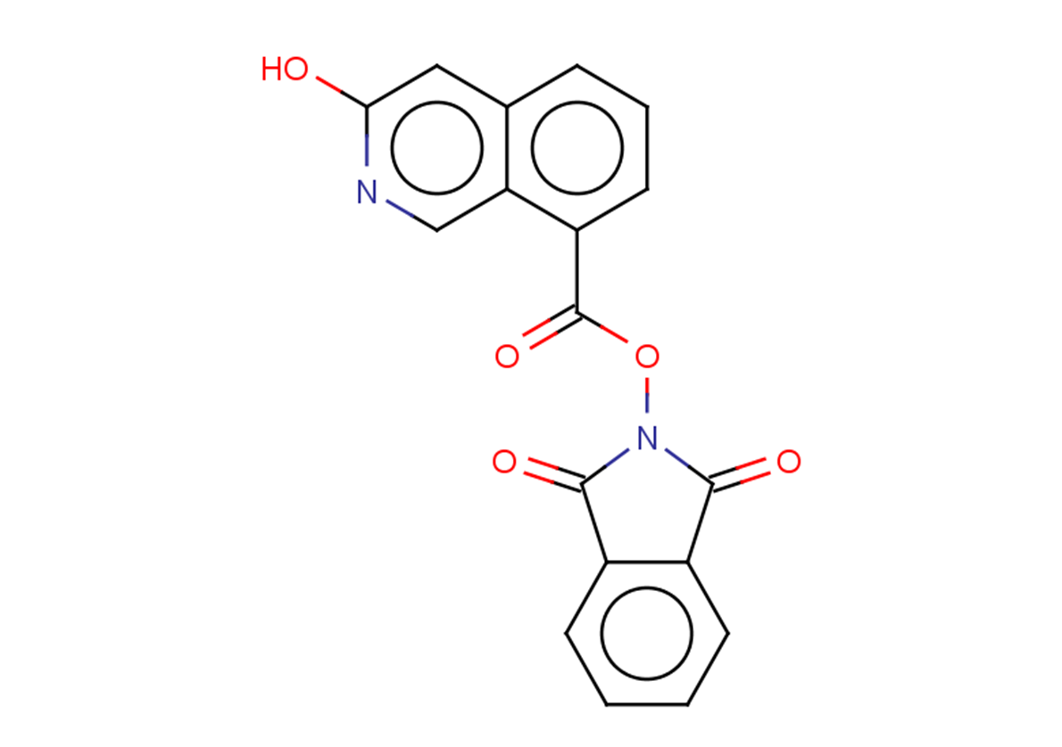 1,3-dioxo-2,3-dihydro-1H-isoindol-2-yl 3-hydroxyisoquinoline-8-carboxylate