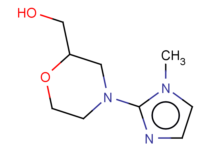 [4-(1-methyl-1H-imidazol-2-yl)morpholin-2-yl]methanol