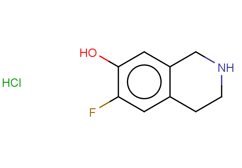 6-fluoro-1,2,3,4-tetrahydroisoquinolin-7-ol hydrochloride