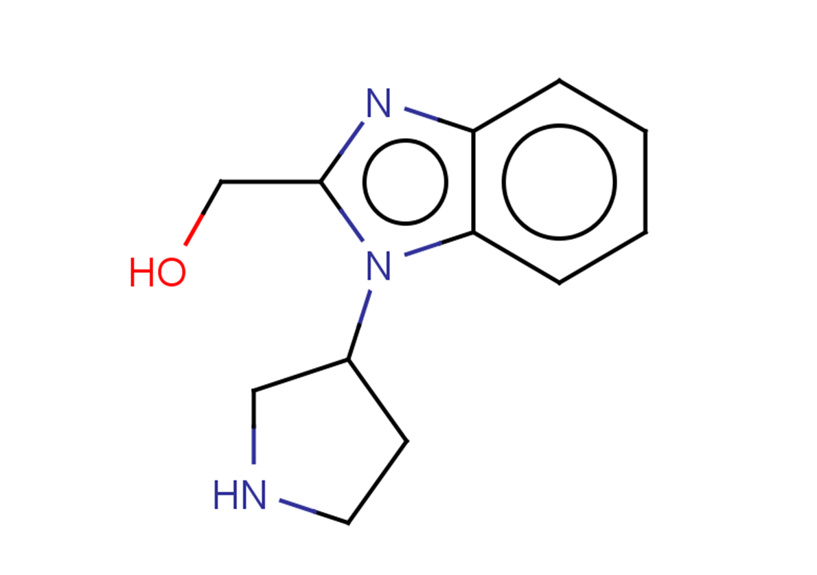 [1-(pyrrolidin-3-yl)-1H-1,3-benzodiazol-2-yl]methanol