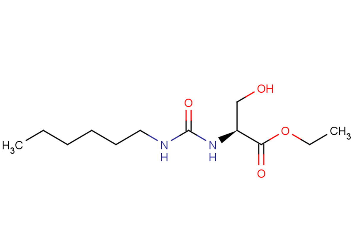 ethyl (2S)-2-[(hexylcarbamoyl)amino]-3-hydroxypropanoate