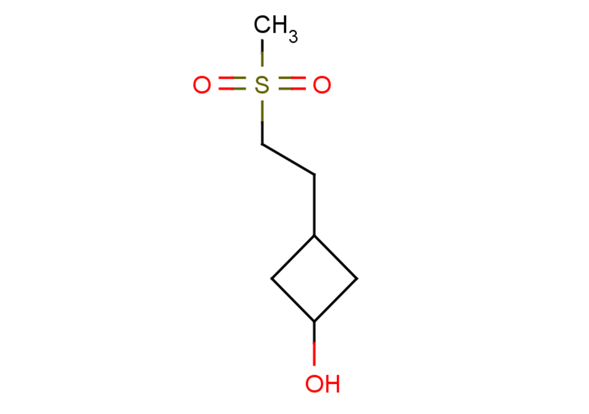 3-(2-methanesulfonylethyl)cyclobutan-1-ol, Mixture of diastereomers